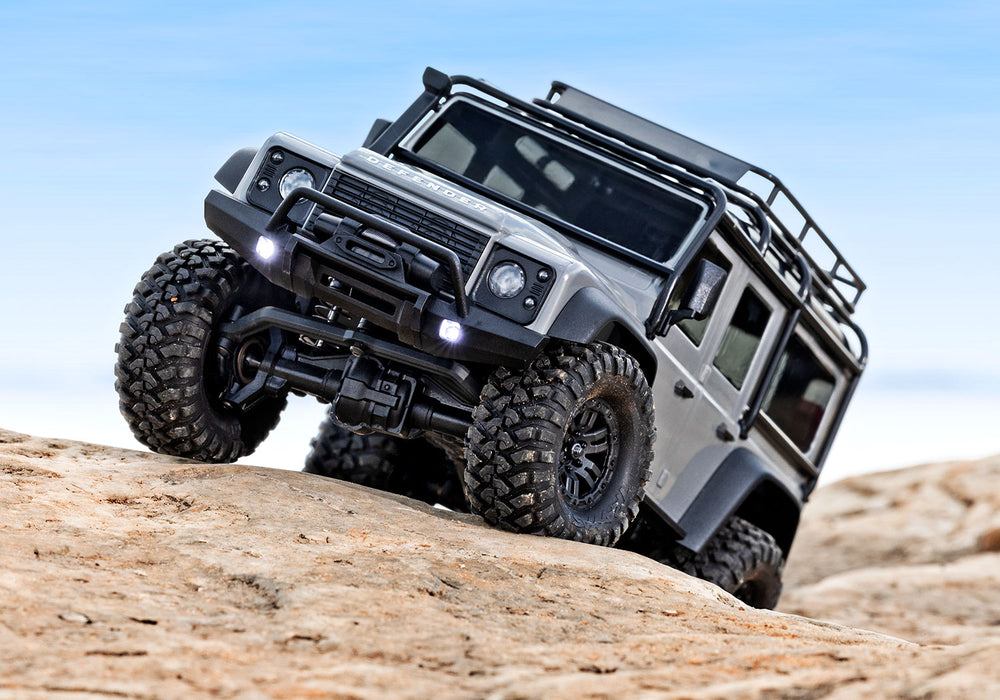 TRX-4M Defender Silver