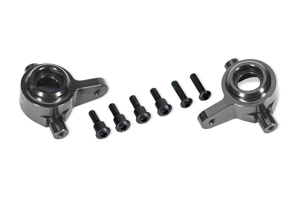 Gray Aluminum Steering Blocks (L&R)