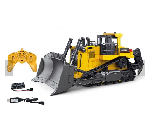 Huina 1554 Eleven Channel 1:16 Remote Control Heavy Bulldozer