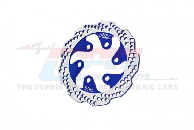 PROMOTO-MX MOTORCYCLE Aluminum 7075-T6 Rear Brake Disk (BLUE)