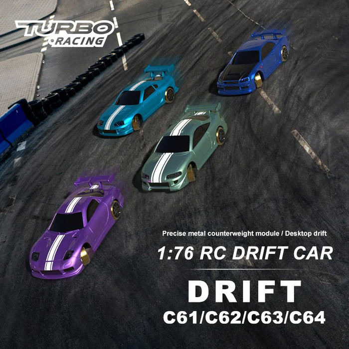 Turbo Racing C62 1:76 Drift Car