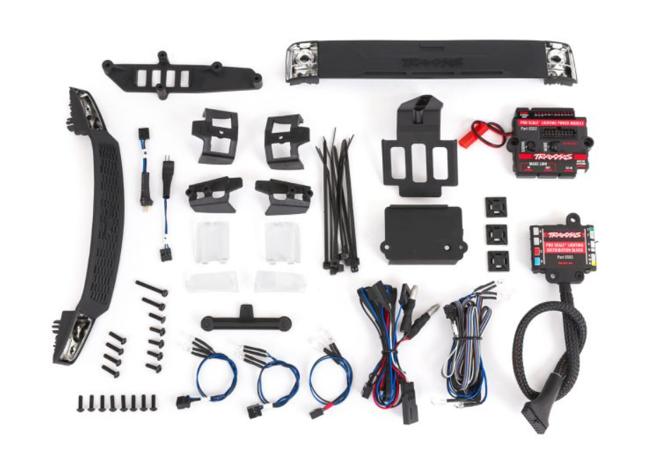 Pro Scale® LED light set, TRX-4® Sport, complete with power module (contains headlights, tail lights, & distribution block) (fits #8111 or #8112 body)