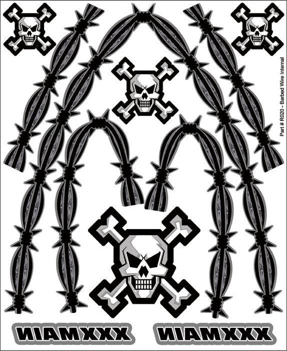 Barbed Wire Interal Graphic