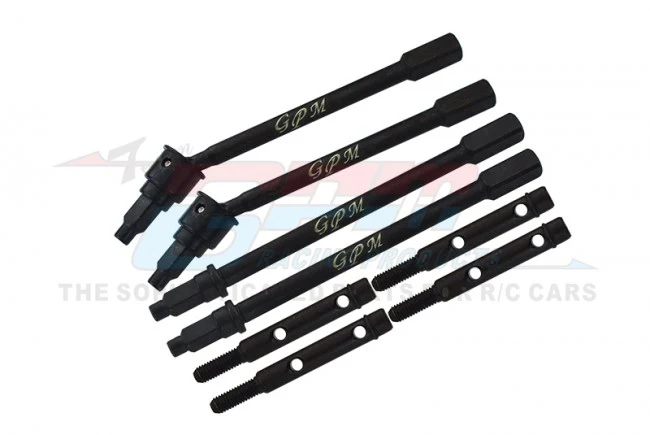 MEDIUM CARBON STEEL FRONT CVD AND REAR AXLE SHAFTS SET AXI212013