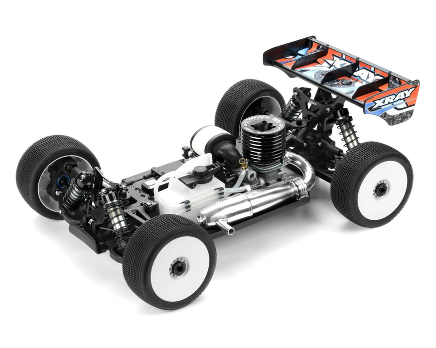 XRAY XB8 2025 1/8 Nitro 4WD Off Road Competition Buggy Kit w/FX K303 Nitro Engine Combo