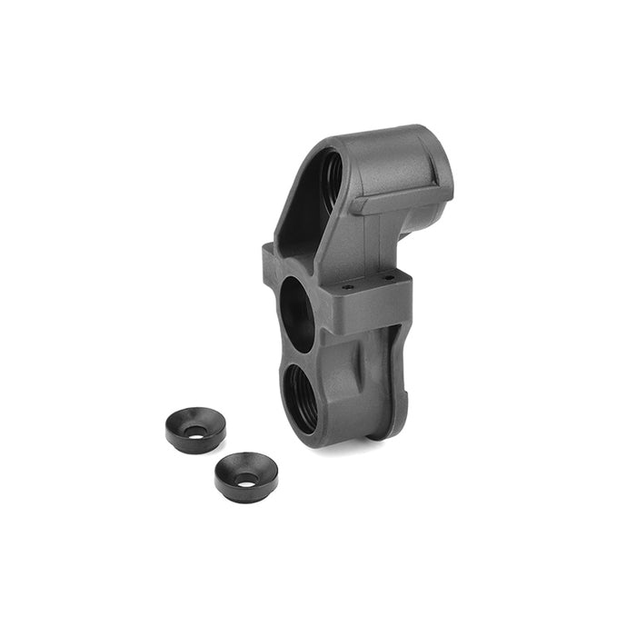 Steering Block w/ Ball Cups (1) Front - Composite Fits: Python, Shogun, Radix4, Radix6, Muraco, Syncro