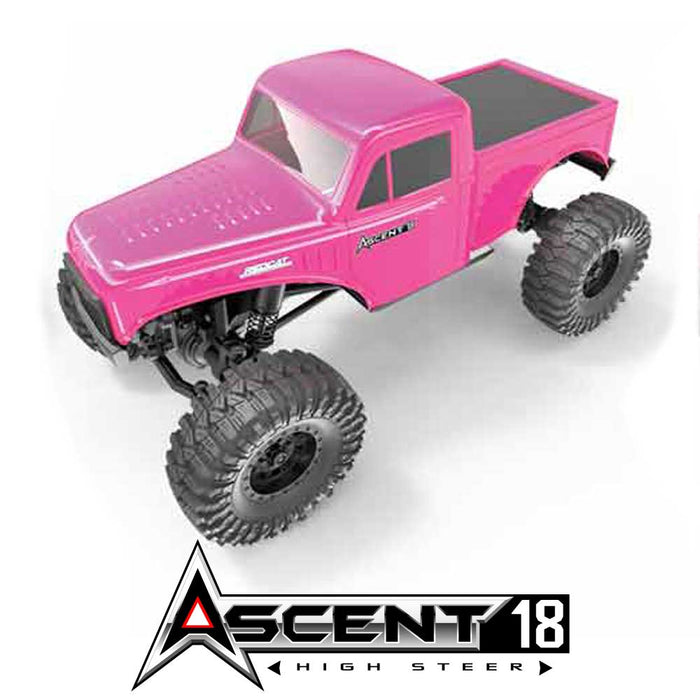 Redcat Ascent-18 1/18 Scale Brushed Electric Rock Crawler Pink