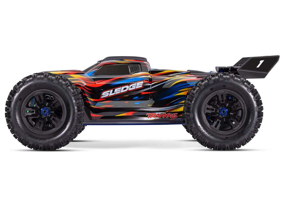 1/8 Sledge Belted (Blue) Off-Road Truggy Basher
