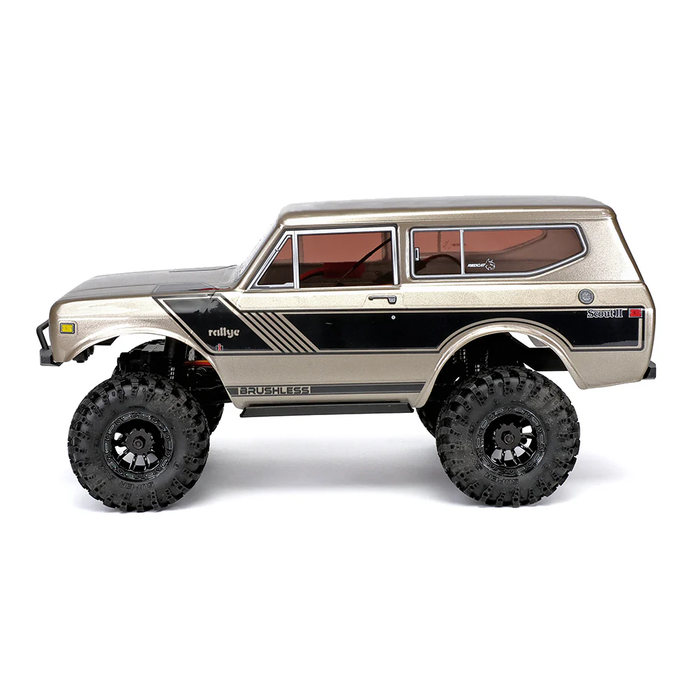 Redcat Ascent-18 International Scout II Brushless - 1/18 Scale Brushless Electric Rock Crawler-Gold Dust