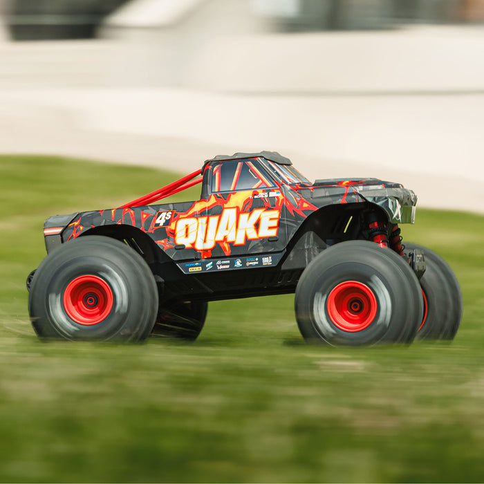 1/8 ARRMA QUAKE 4S DSC 4X4 RTR Brushless Monster Truck