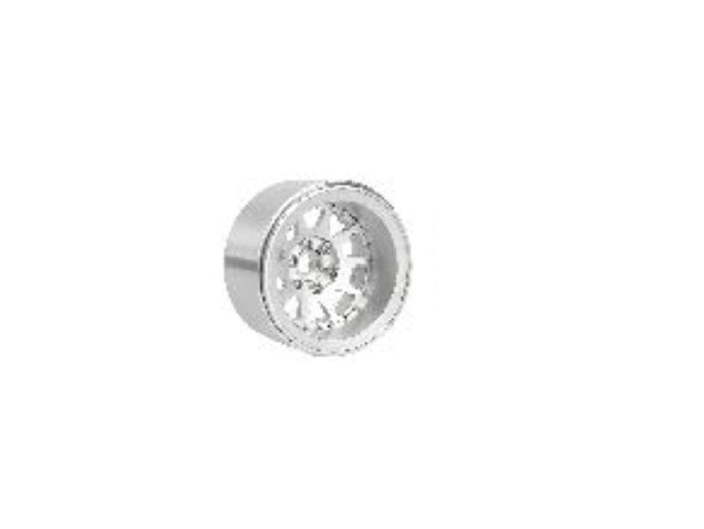 Offset -10mm Aluminum 2.2" Wheels ( Silver)