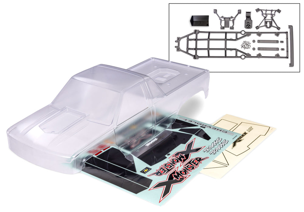 Heavy Duty X-Monster Chevrolet GMT400 CK Clear Body