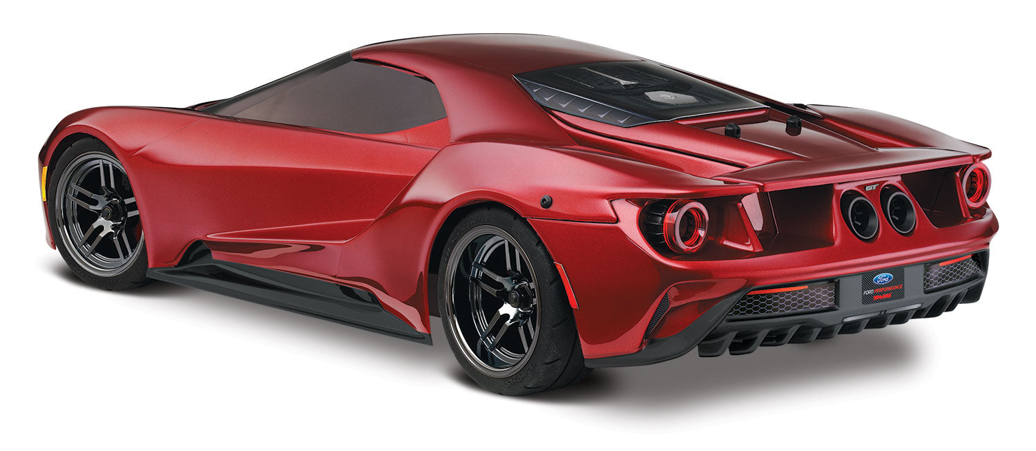 Ford GT®: 1/10 Scale AWD Supercar with TQi Traxxas Link™ Enabled 2.4GHz Radio System & Traxxas Stability Management (TSM)®
