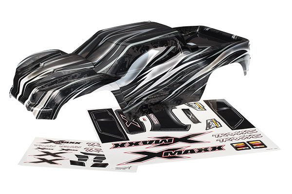 Body, X-Maxx®, ProGraphix® (graphics are printed, requires paint & final color application)/ decal sheet