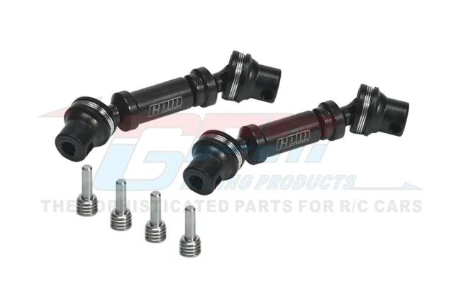 MEDIUM CARBON STEEL FRONT+REAR CENTER DRIVESHAFTS (LOS212038)