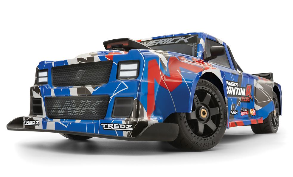 QuantumR Flux 4S 1/8 4WD RTR Race Truck - Blue / Red