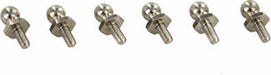 5.5x6mm Machine Thread Ball Studs (6pcs)