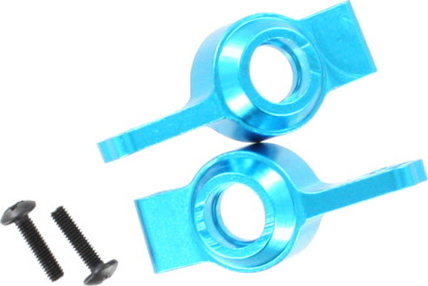Aluminum Rear Hub Carrier (Blue) (2pcs)