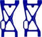 Front Lower Suspension Arms(Aluminum)(Blue)(1pr)