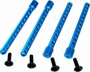 Aluminum Body Posts(Blue)(4pcs)