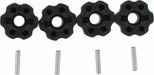 Wheel Hexes with Pins (12mm)(Plastic) (4pcs)