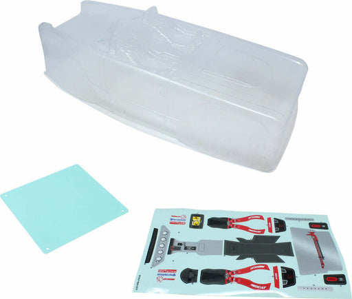 1/10th Rock Racer Body with Decals(Clear)(1pc)