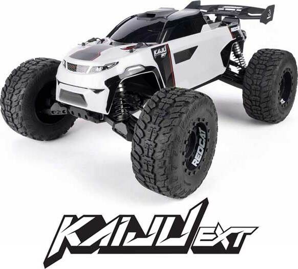 White-Kaiju-EXT Monster Truck 1/8 Scale Brushless Electric (Batteries and Charger NOT Included)