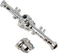 Rear Axle Housing Assembly and Cap (Chrome) (1pc)