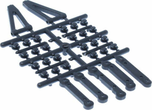 Front Upper Arms with Suspension Mounts(Plastic)(1set)
