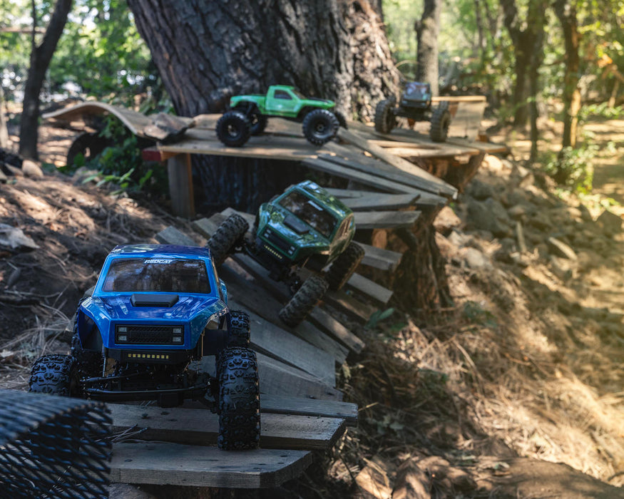 VERTEX-10 1:10th Scale Brushless Electric 4WD Rock Crawler  (Metallic Green)