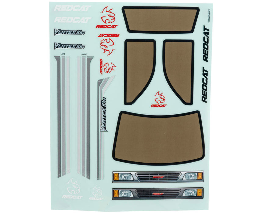 VERTEX-10W Slider 1:10th Scale Pre-Assembled Chassis Kit