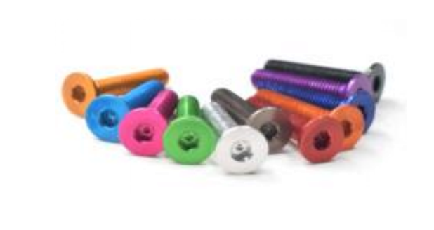 Aluminum alloy countersunk head screw M3*18 10pcs/bag Red