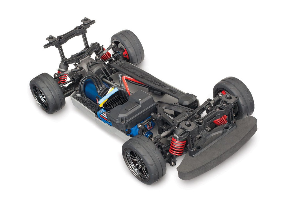 4-Tec® 2.0 VXL: 1/10 Scale AWD Chassis with TQi Traxxas Link™ Enabled 2.4GHz Radio System & Traxxas Stability Management (TSM)®