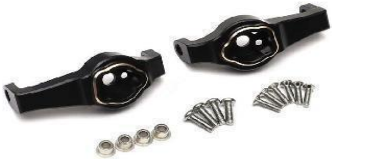 Brass Front Caster Blocks C Hub Carrier TRX-4  8232