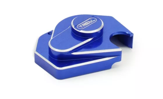 Treal Axial SCX24 Aluminum 7075 Gearbox Cover Color: Blue