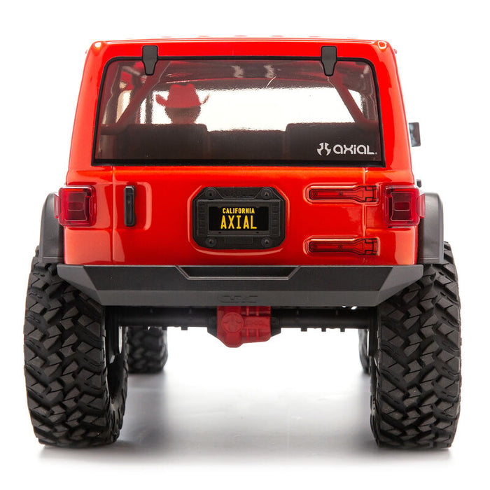 1/10 SCX10 III Jeep JLU Wrangler with Portals RTR - Orange