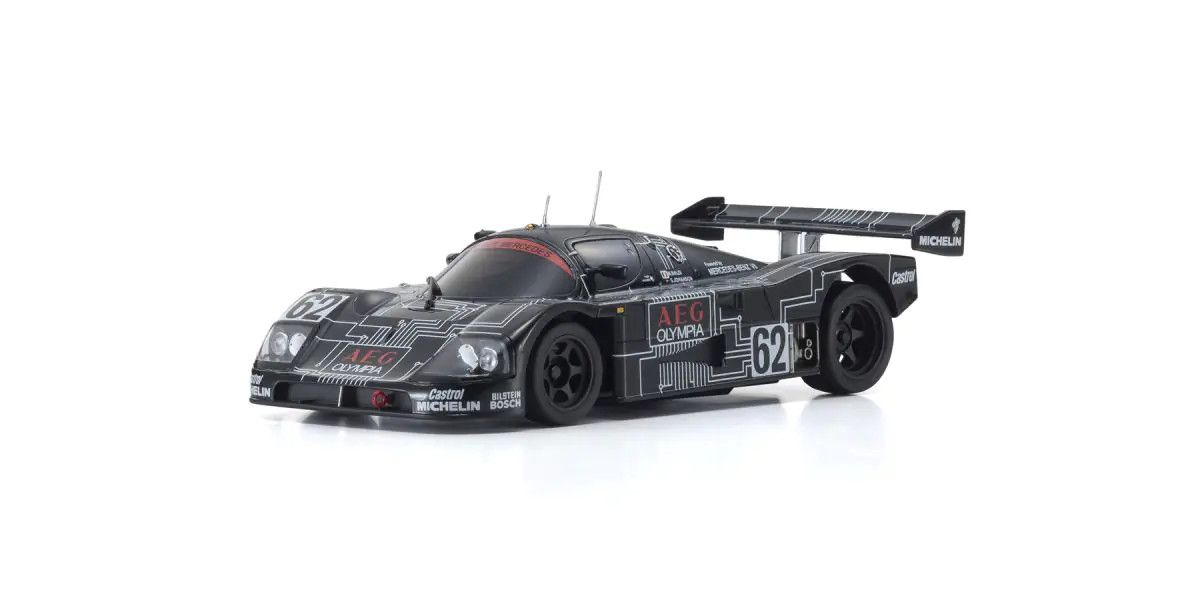 Mini-Z RWD Sauber Mercedes Groupe C Rennsportwagen C9 #62 (1988 LM)