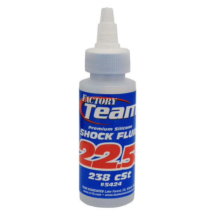 Factory Team Silicone Shock Fluid, 22.5Wt (238 cSt) 2oz