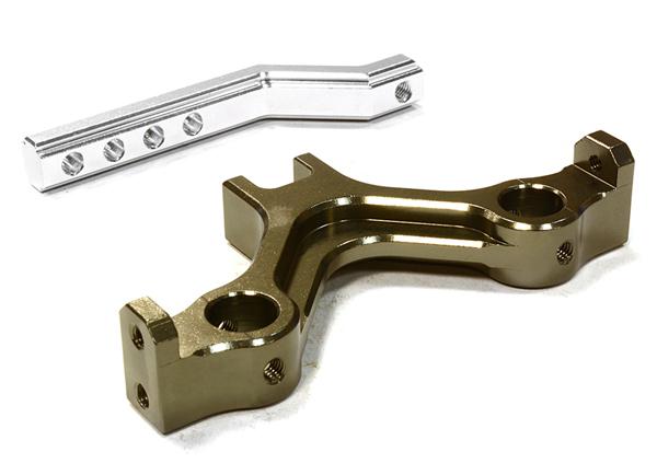Billet Machined Trailer Towing Hitch for Axial SCX-10 43mm Type Bumper Mount