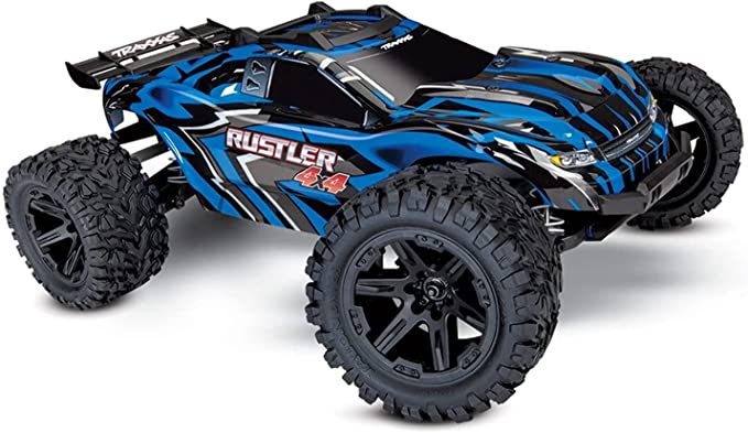 E-Revo® VXL Brushless:  1/10 Scale 4WD Brushless Electric Monster Truck with TQi 2.4GHz Traxxas Link™ Enabled Radio System and Traxxas Stability Management (TSM)®