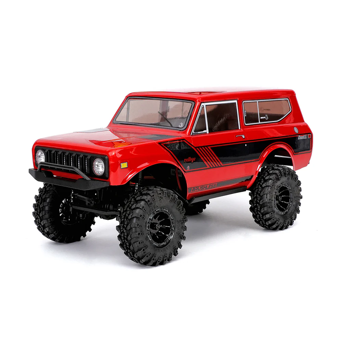 Redcat Ascent-18 International Scout II Brushless - 1/18 Scale Brushless Electric Rock Crawler-Red
