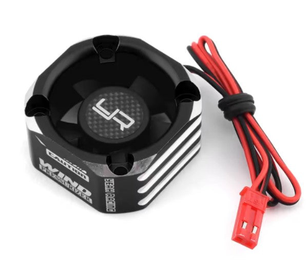 Yeah Racing 30x30mm Aluminum Case Booster Fan (Black)