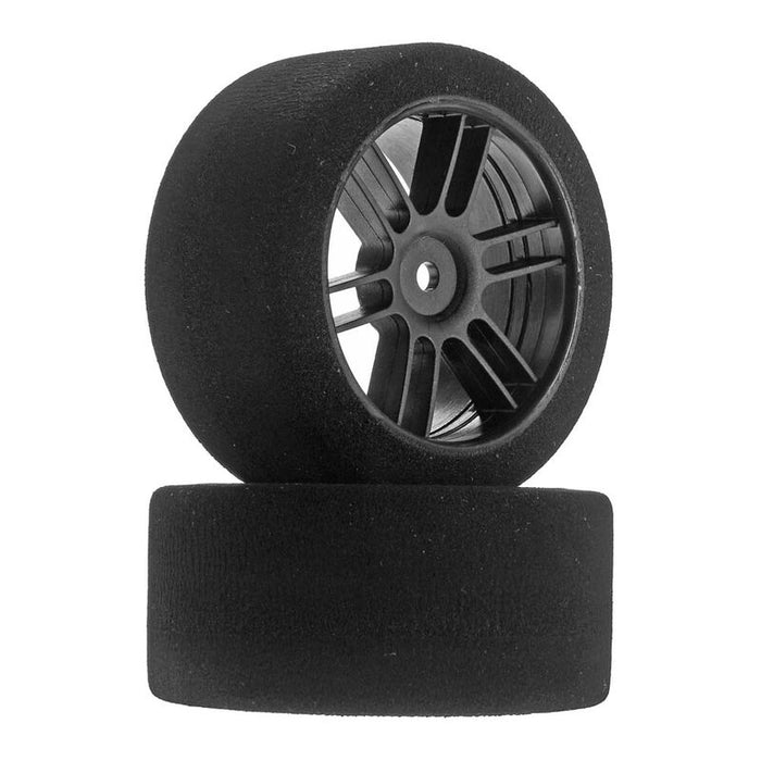 BSR Racing F3038-B 1/10 30mm Touring 38 Rear Nitro Sedan Tires Black (2)