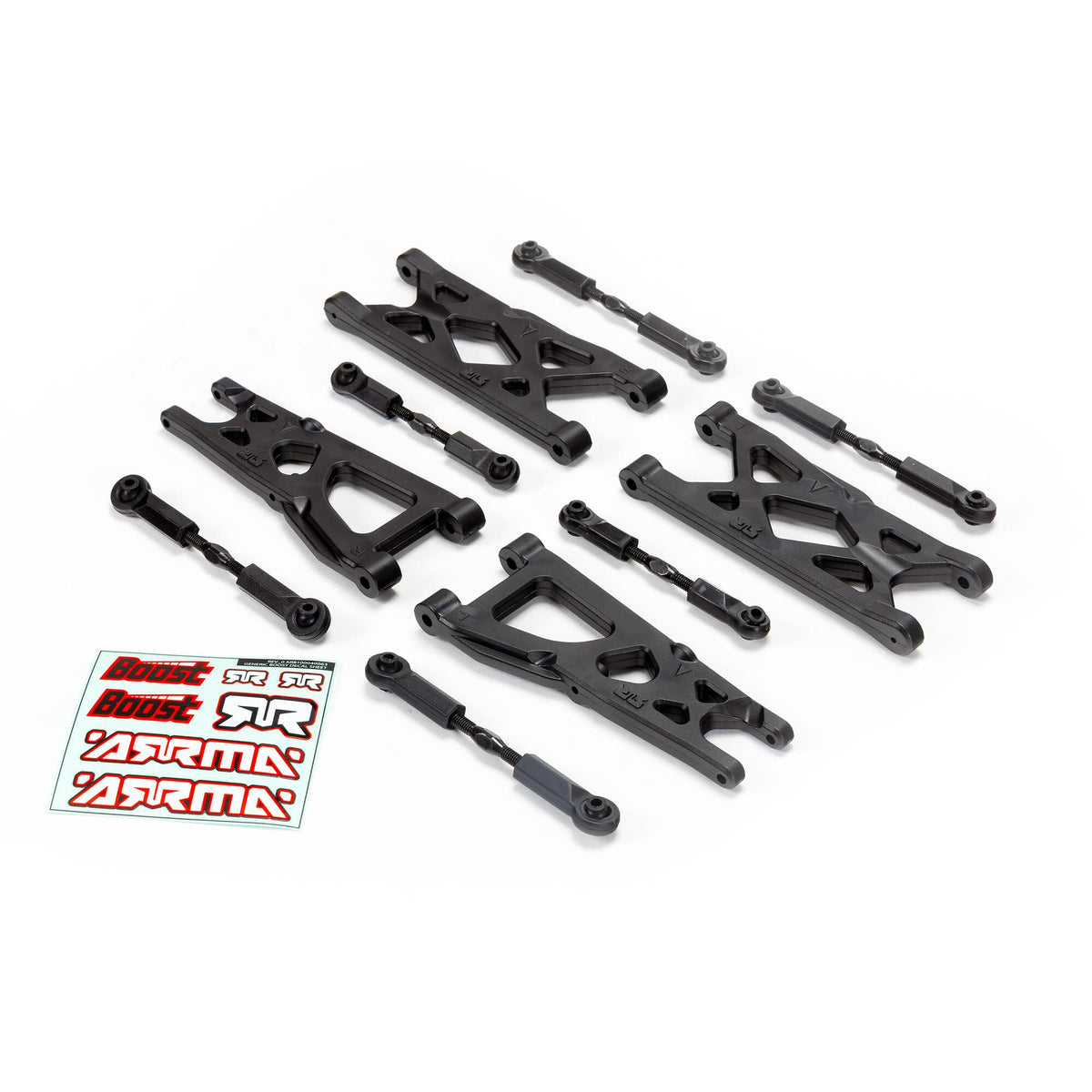Wide Track Arm Upgrade Set: BOOST BOX — AZ Turn & Burn RC