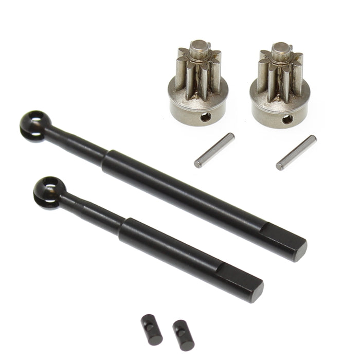 Heavy Duty Front Portal CVA Input Gears with Pins and CVA Shafts with Couplers