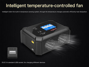 UP11 AC 240W / DC 600W 4-Port Multi-Chemistry AC/DC Charger