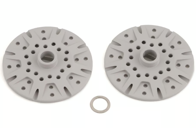 Team Brood B-Mag DR10 Magnesium Slipper Plates (2)