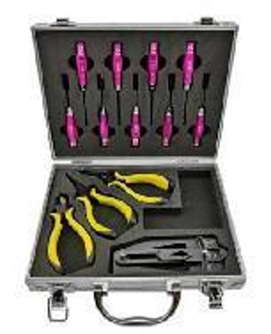 14pcs RC Tool Set (1.5mm/2.0mm/2.5mm/3.0mm / Philips 0# / Slotted 1#  / Nut4.0mm/5.5mm)