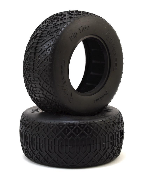Raw Speed RC "Rip Tide" Short Course Tires (2) (Soft - Long Wear)