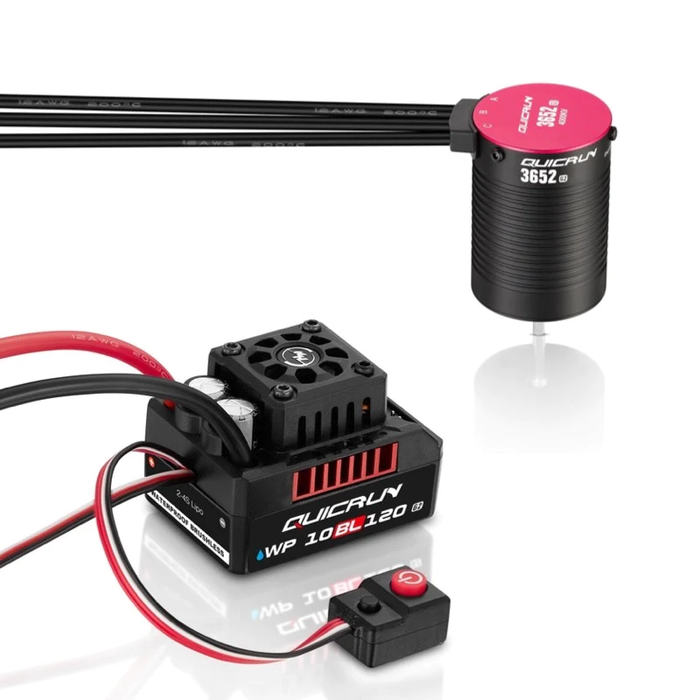 QUICRUN WP 10BL120 ESC + 3660 SL 3150K G2 (2-3S)